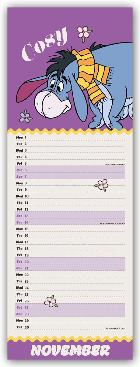 Weitere Ansicht: Disney Eeyore - Eeyore 2027 - Slimline-Kalender