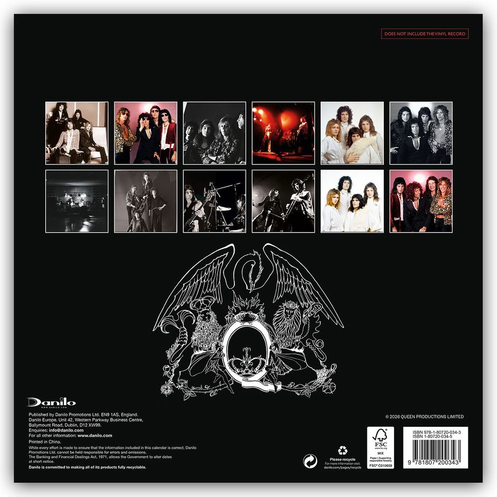 Weitere Ansicht: Queen - Collectors Edition 2027 - Wandkalender
