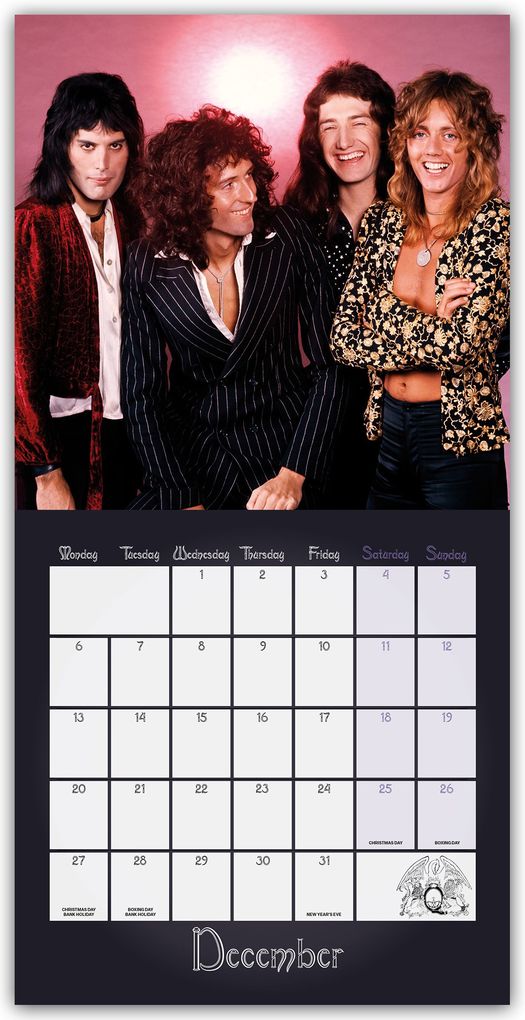 Weitere Ansicht: Queen - Collectors Edition 2027 - Wandkalender