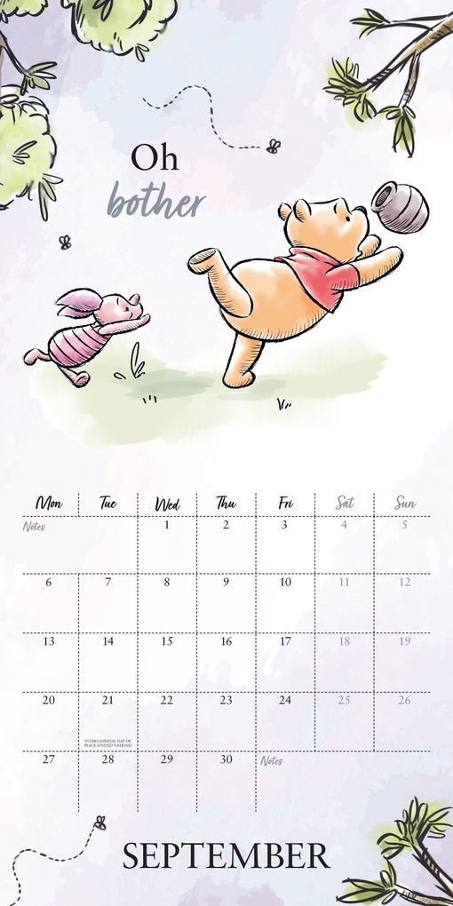 Weitere Ansicht: Disney - Winnie the Pooh 2027 - Wandkalender