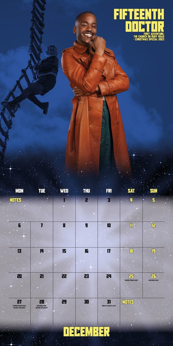 Weitere Ansicht: Doctor Who - The Classic Edition 2027 - Wandkalender | Danilo Promotion Ltd