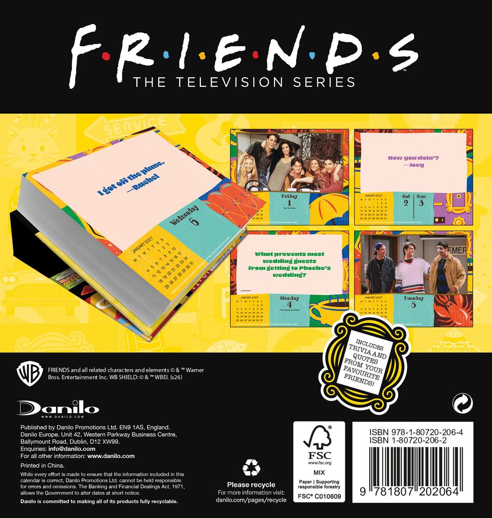 Weitere Ansicht: Friends - Freunde 2027 | Danilo Promotions Ltd