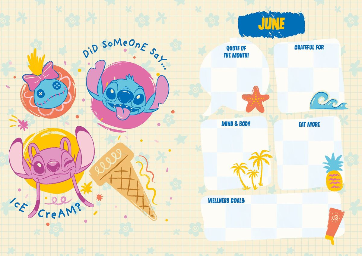 Weitere Ansicht: Disney Lilo und Stitch - A5-Tischkalender 2027