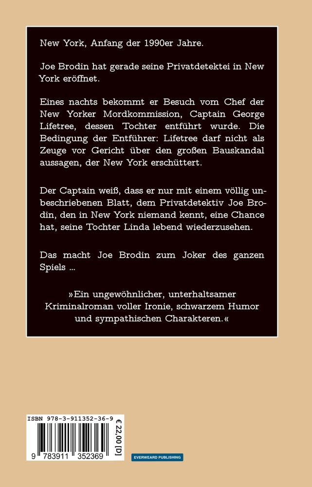 Weitere Ansicht: Privatdetektiv Joe Brodin - Linda | Harold Ryan Burt