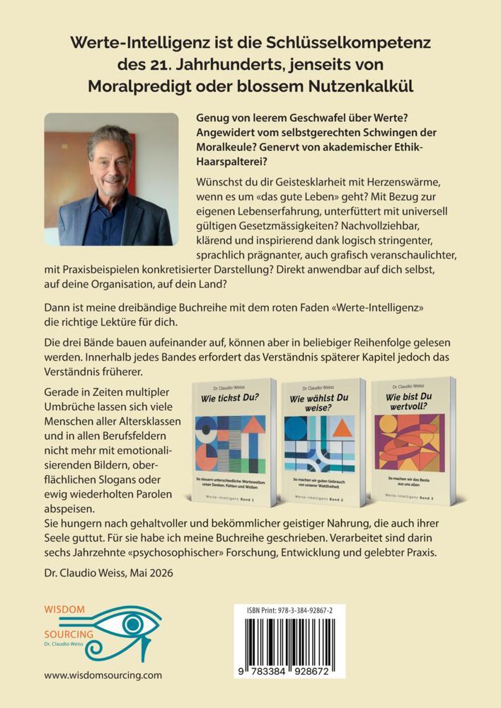 Weitere Ansicht: Wie wählst Du weise? | Claudio Weiss