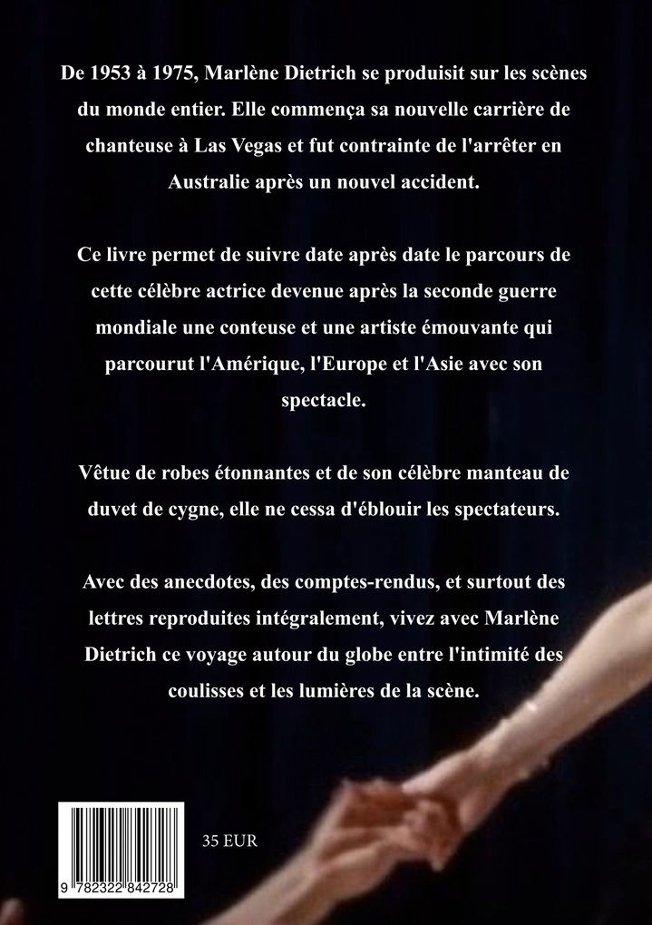 Weitere Ansicht: Marlène Dietrich en tournée mondiale | Emma Psyche
