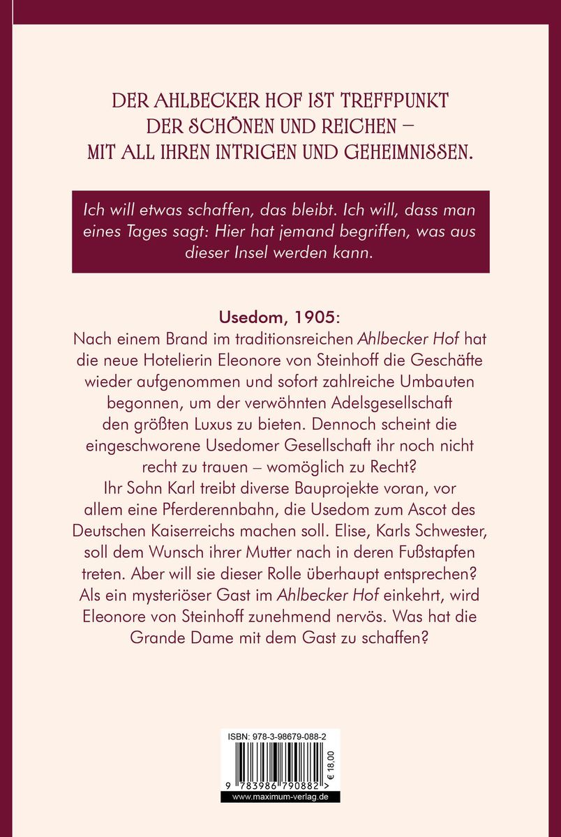 Weitere Ansicht: Ahlbecker Hof - Das Flüstern der Dünen | Caren Benedikt
