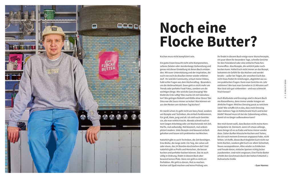 Weitere Ansicht: Noch eine Flocke Butter | Hannes Arendholz