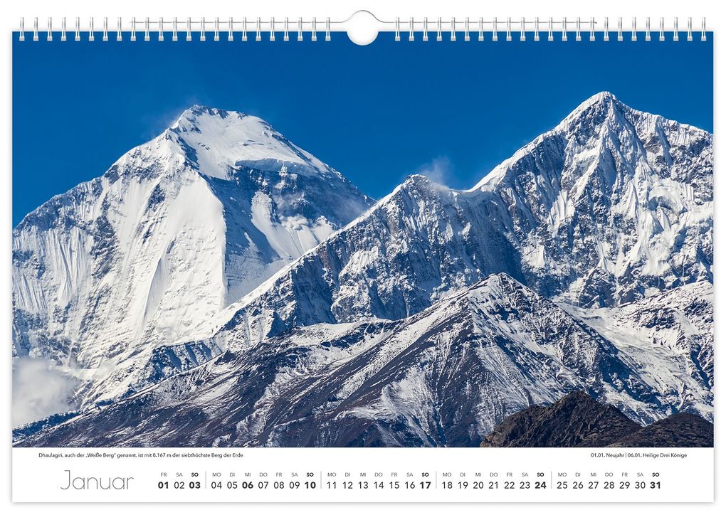 Weitere Ansicht: Kalender Reise durch Nepal 2027 | Peter Schubert, Wiegand Götz