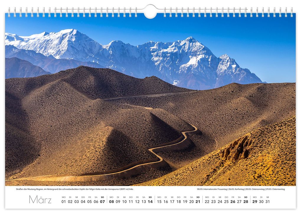 Weitere Ansicht: Kalender Reise durch Nepal 2027 | Peter Schubert, Wiegand Götz