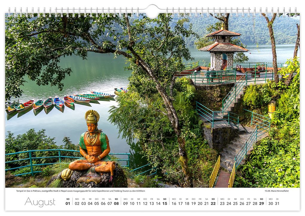 Weitere Ansicht: Kalender Reise durch Nepal 2027 | Peter Schubert, Wiegand Götz