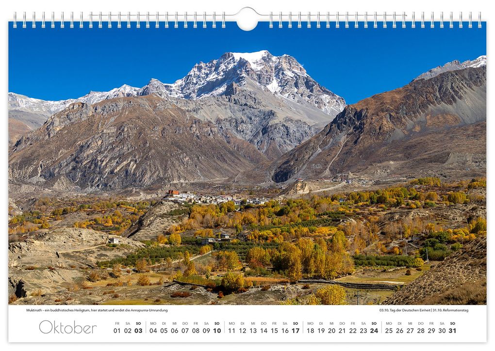 Weitere Ansicht: Kalender Reise durch Nepal 2027 | Peter Schubert, Wiegand Götz