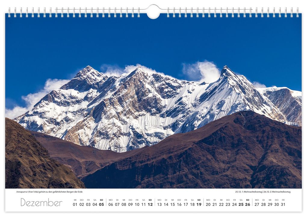Weitere Ansicht: Kalender Reise durch Nepal 2027 | Peter Schubert, Wiegand Götz