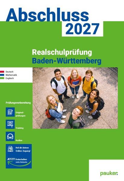 Produktbild: Abschluss 2027 - Realschule Baden-Württemberg - Aufgabenband