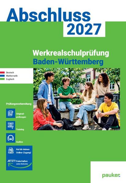 Produktbild: Abschluss 2027 - Werkrealschule Baden-Württemberg - Aufgabenband