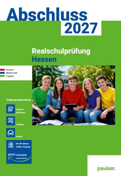 Produktbild: Abschluss 2027 - Realschule Hessen - Aufgabenband