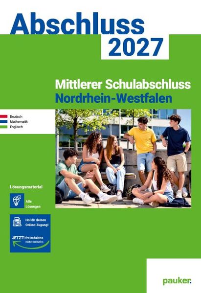 Produktbild: Abschluss 2027 - MSA Realschule NRW - Lösungsband