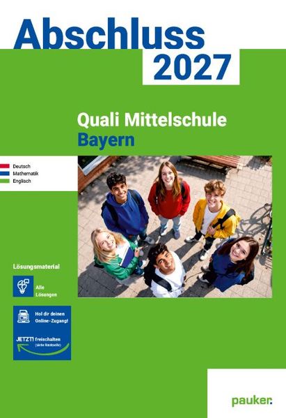 Produktbild: Abschluss 2027 - Quali 9 Mittelschule Bayern - Lösungsband