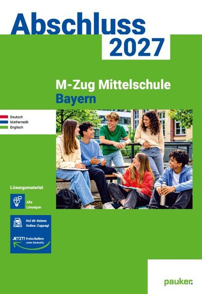 Produktbild: Abschluss 2027 - M-Zug Mittelschule Bayern - Lösungsband