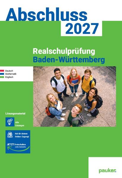 Produktbild: Abschluss 2027 - Realschule Baden-Württemberg - Lösungsband