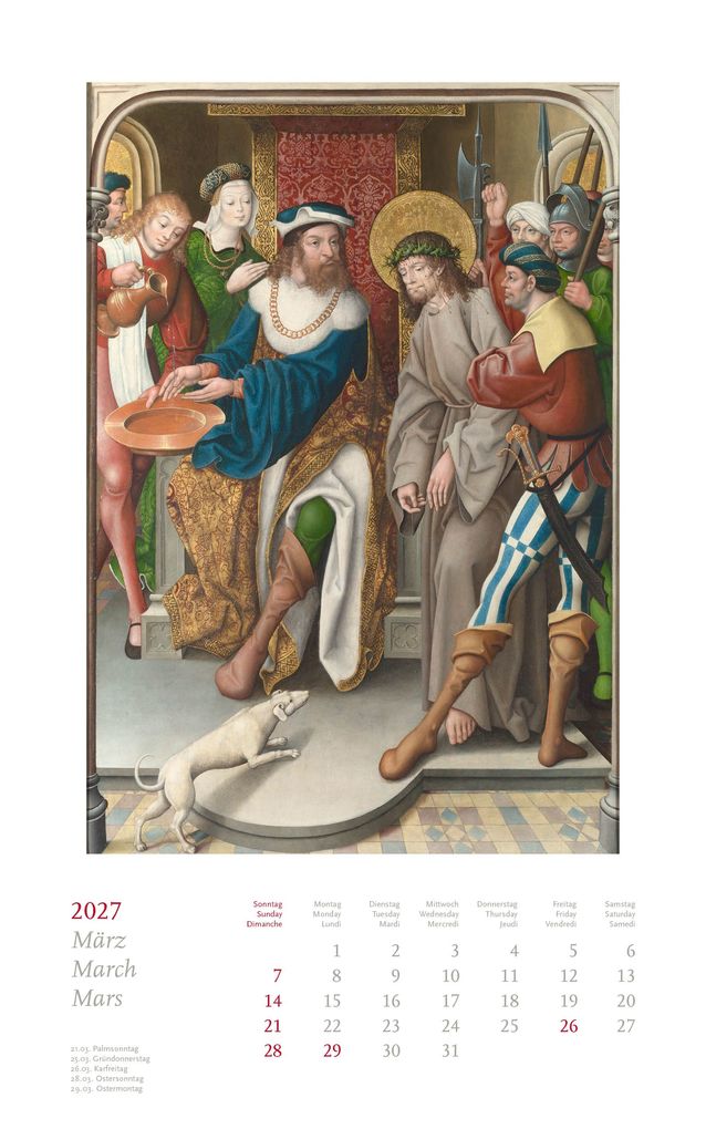 Weitere Ansicht: Beuroner Kunstkalender 2027 | Monika Krisch-Köhler