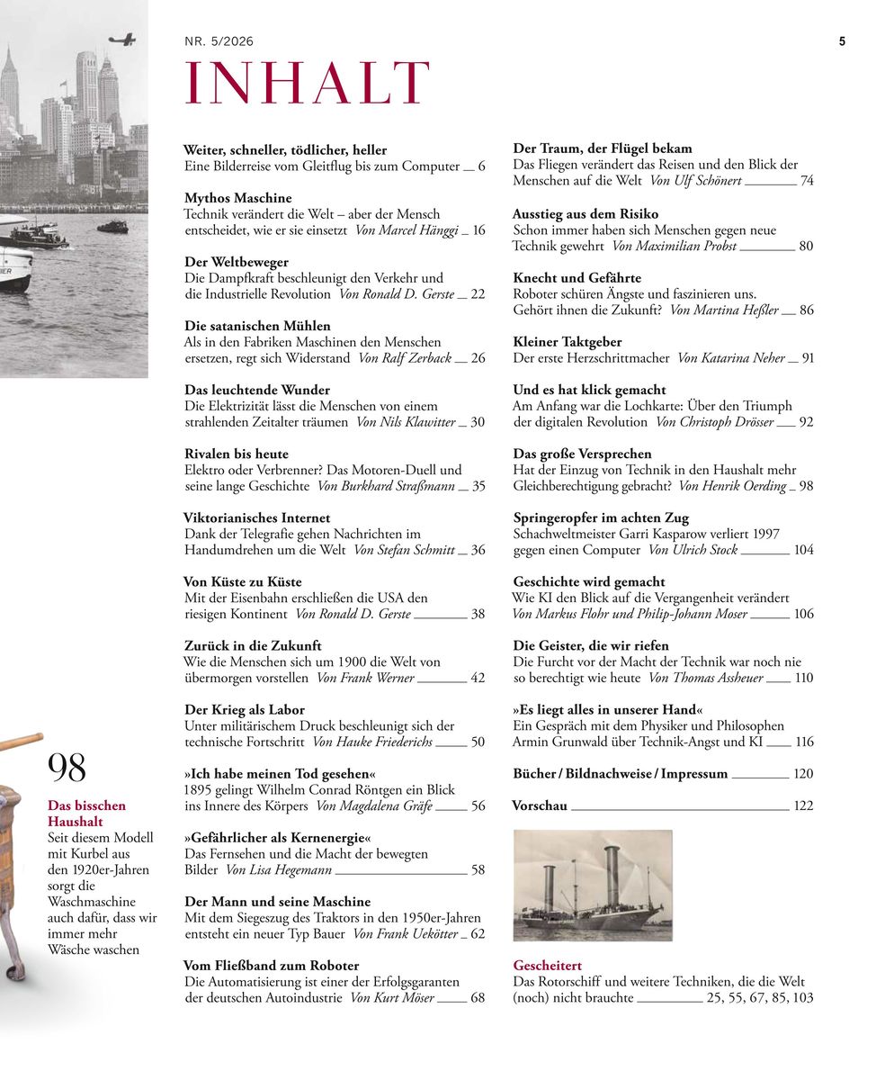 Weitere Ansicht: ZEIT Magazin Geschichte 5/26