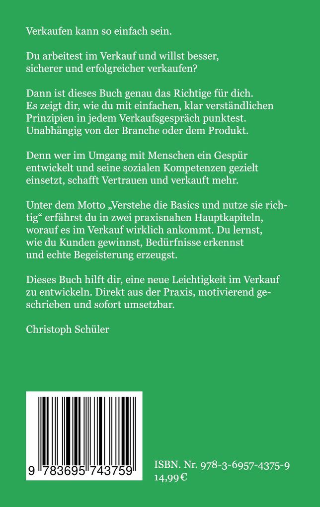 Weitere Ansicht: Verkauf | Christoph Schüler