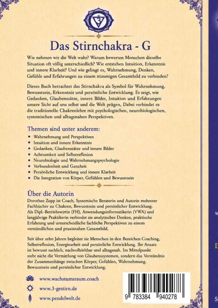 Weitere Ansicht: Das Stirnchakra - G | Dorothee Zopp