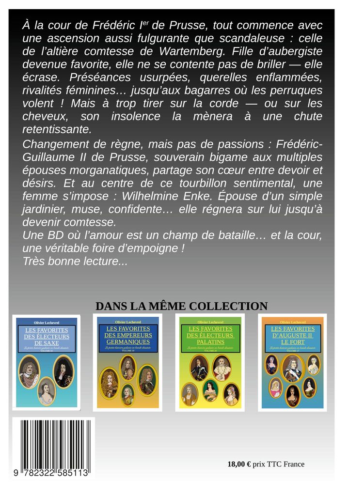 Weitere Ansicht: Les favorites des rois de Prusse | Olivier Lechevrel