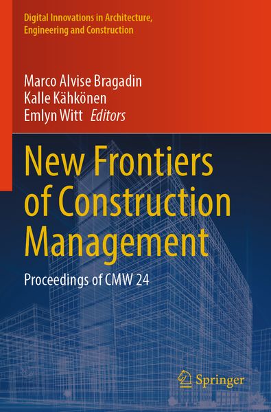 Produktbild: New Frontiers of Construction Management