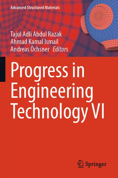 Produktbild: Progress in Engineering Technology VI