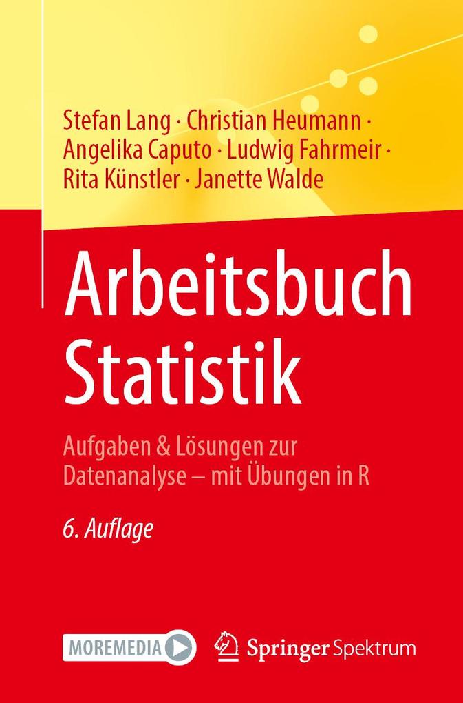 Produktbild: Arbeitsbuch Statistik | Stefan Lang, Christian Heumann, Angelika Caputo, Ludwig Fahrmeir, Rita Künstler