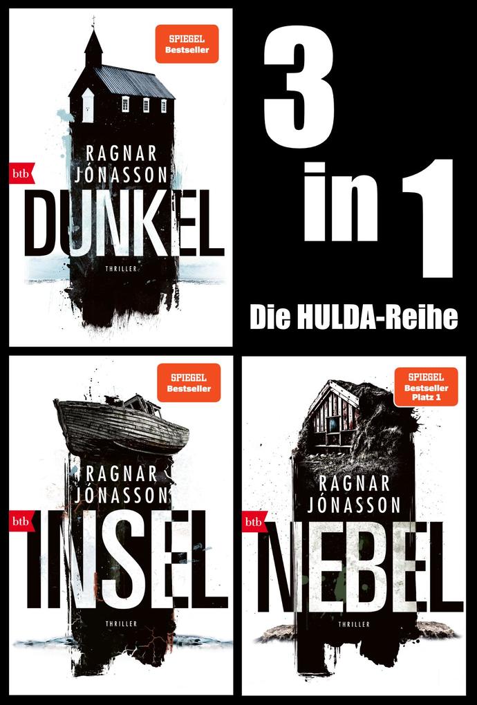 Produktbild: HULDA Band 1-3 - Dunkel/Insel/Nebel | Ragnar Jónasson