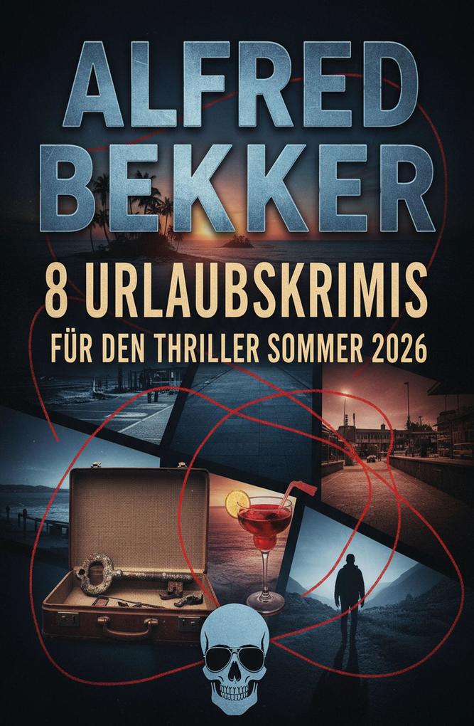 Produktbild: 8 Urlaubskrimis für den Thriller Sommer 2026 | Alfred Bekker