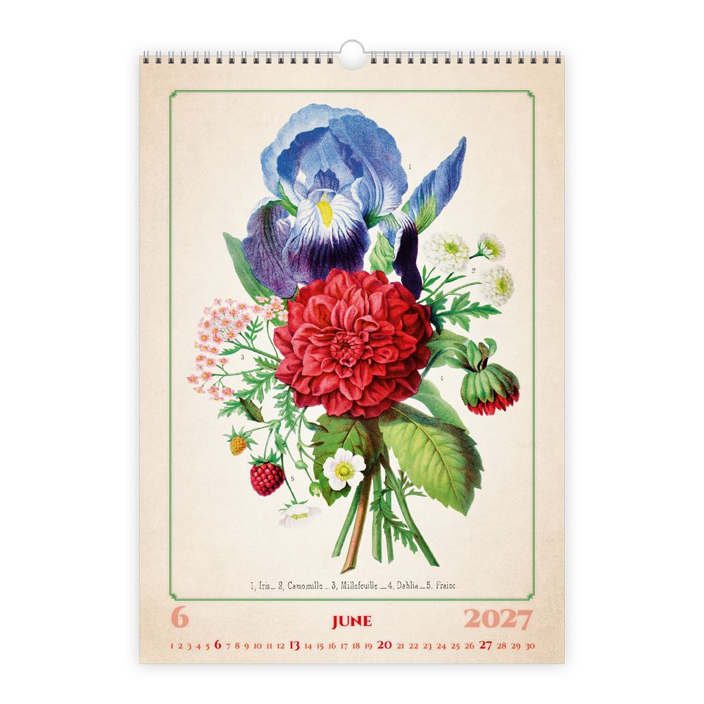 Weitere Ansicht: TRÖTSCH - Wandkalender Herbarium 2027