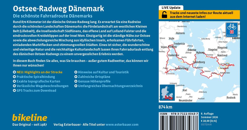 Weitere Ansicht: Ostsee-Radweg Dänemark