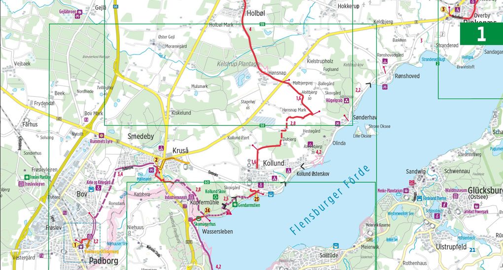Weitere Ansicht: Ostsee-Radweg Dänemark