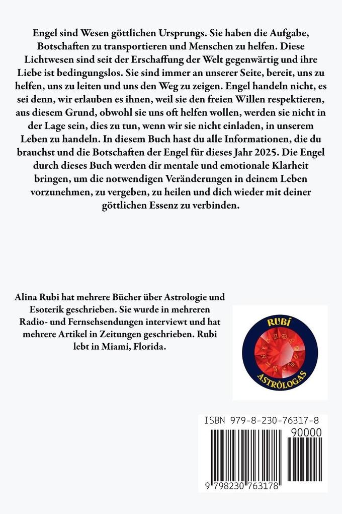 Weitere Ansicht: Engel Horoskop 2025 | Alina Rubi