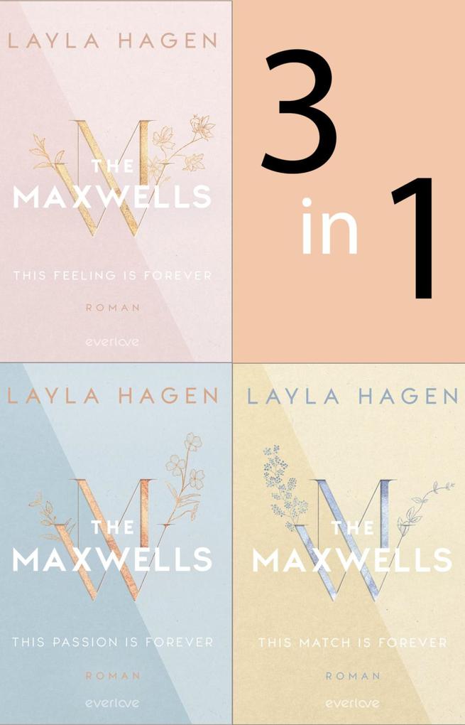 Produktbild: Bundle: The Maxwells 4-6 | Layla Hagen