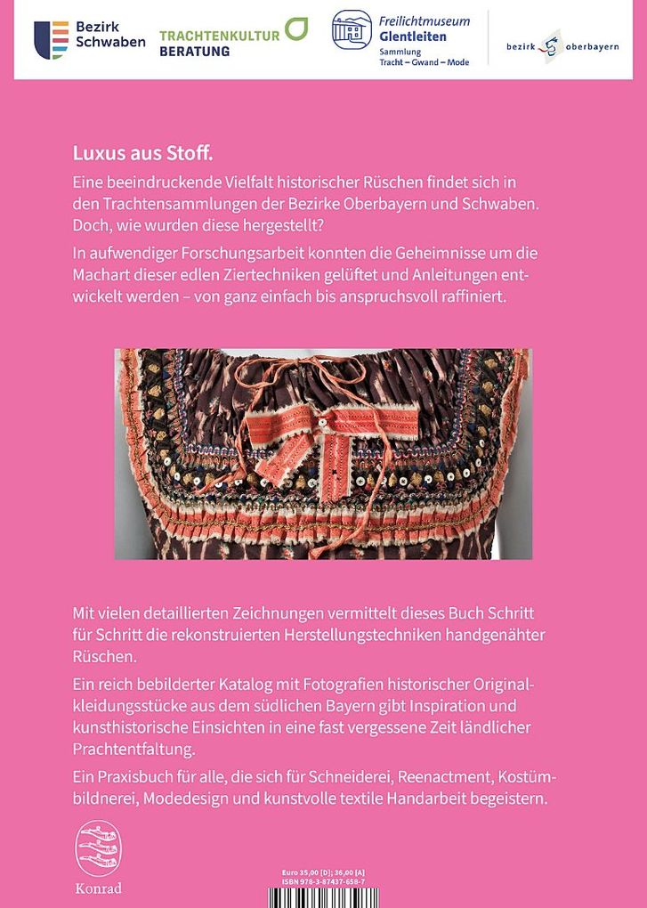 Weitere Ansicht: Rüschen - Meisterwerke textiler Handwerkskunst und wie man sie herstellt