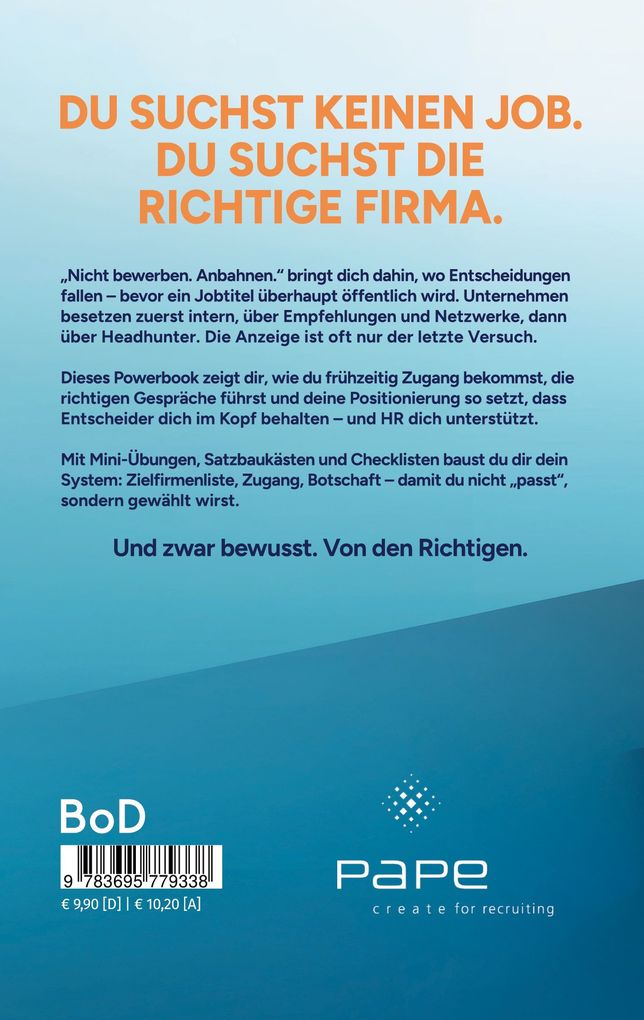 Weitere Ansicht: Vom Jobtrauma zum Traumjob Powerbook Band 1 | Christian Pape