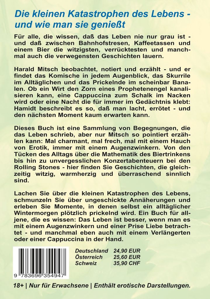 Weitere Ansicht: (erotische) Geschichten die das Leben so schrieb | Harald Mitsch