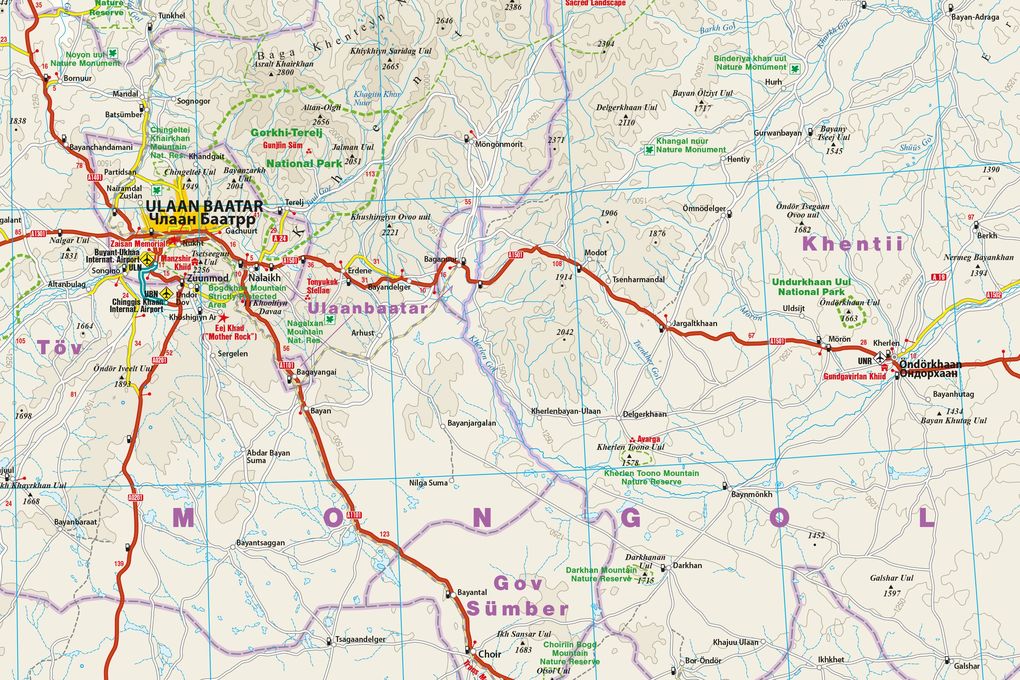 Weitere Ansicht: Reise Know-How Mongolei | Mongolia (1:1.600.000)