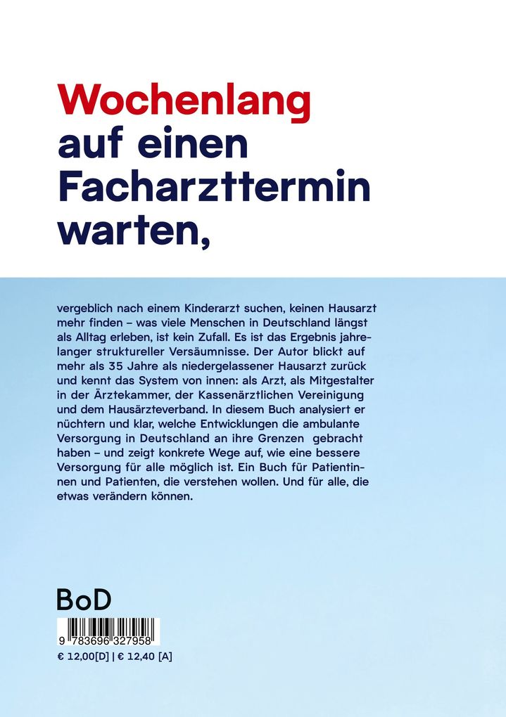 Weitere Ansicht: Keine Arzttermine | Manfred Eissler