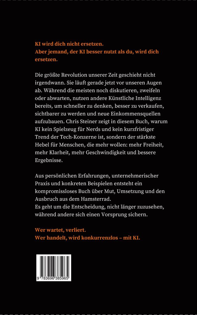 Weitere Ansicht: Konkurrenzlos mit KI | Chris Steiner