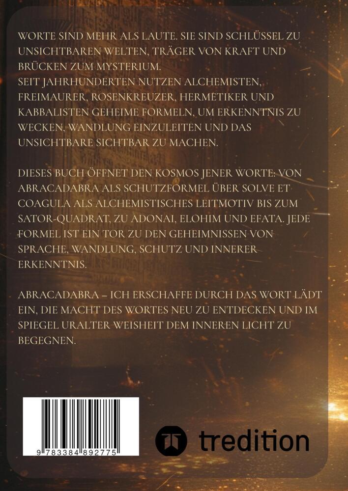 Weitere Ansicht: Abracadabra - ich erschaffe was ich spreche | Thomas Seliger