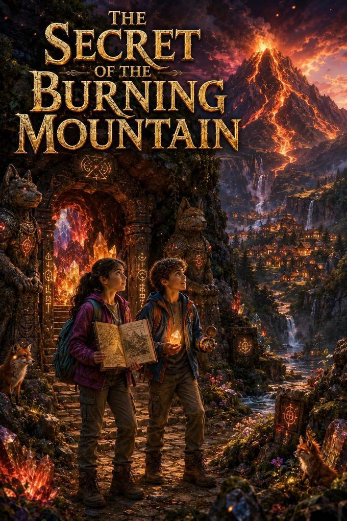 Produktbild: The Secret of the Burning Mountain | Benjamin Rivers