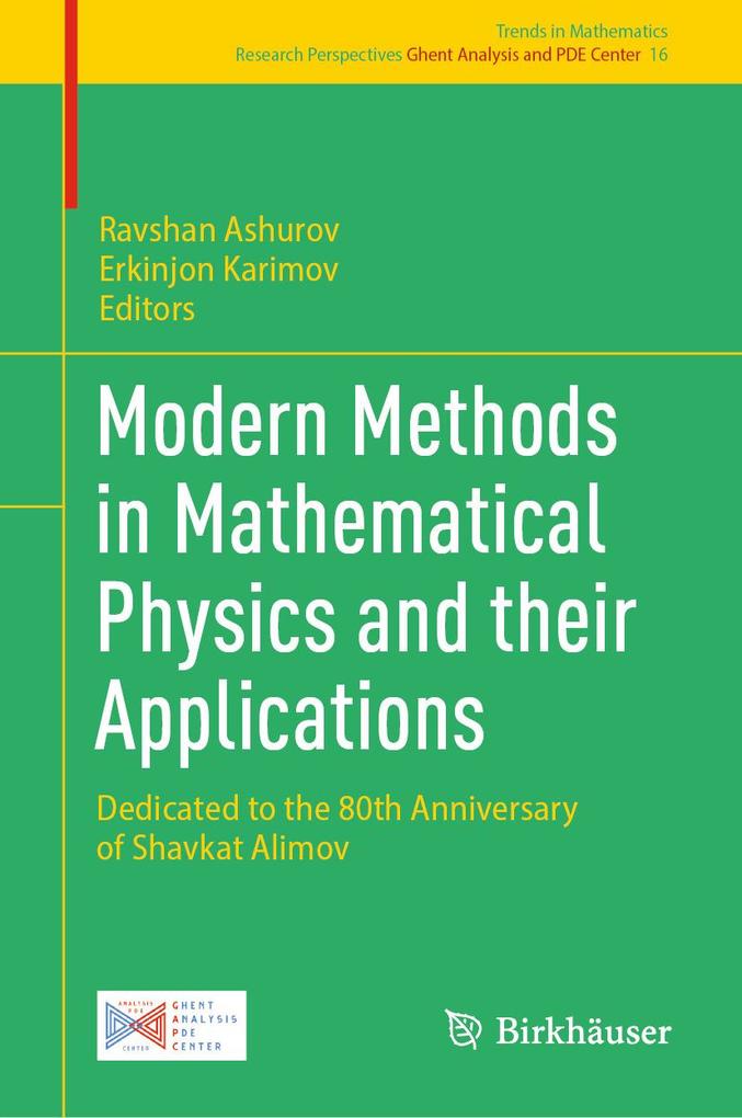 Produktbild: Modern Methods in Mathematical Physics and their Applications
