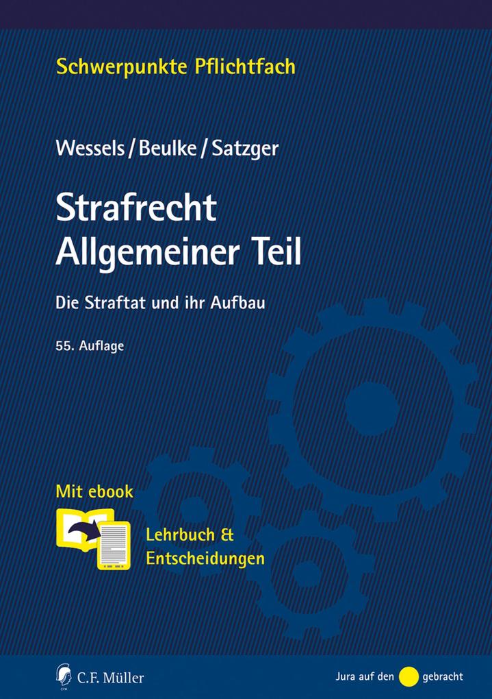 Produktbild: Strafrecht Allgemeiner Teil | Helmut Satzger, Wessels Johannes