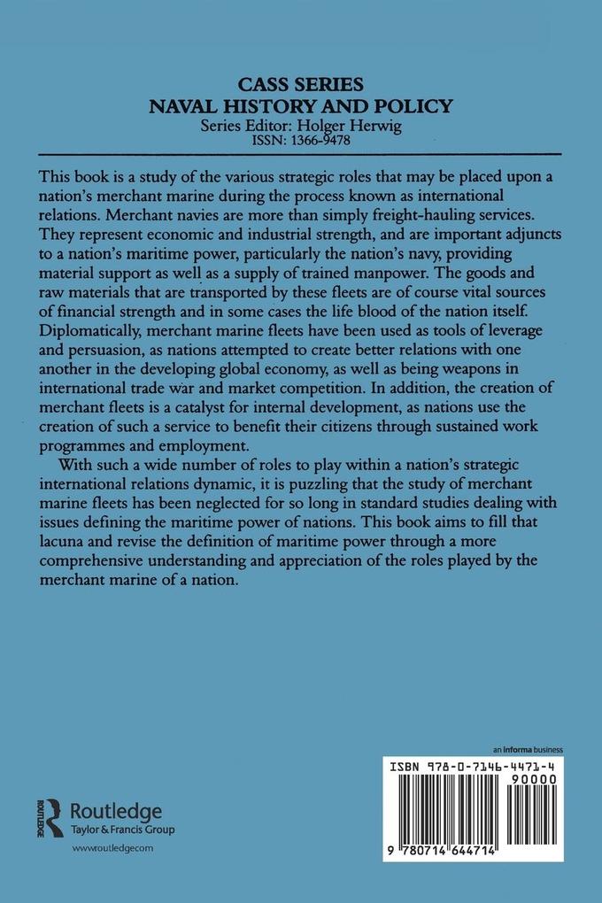 Weitere Ansicht: The Merchant Marine in International Affairs, 1850-1950